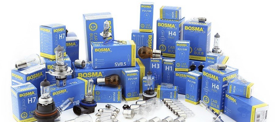 Becuri de lumina cu led-uri cu halogen LED xenon Polonia 01